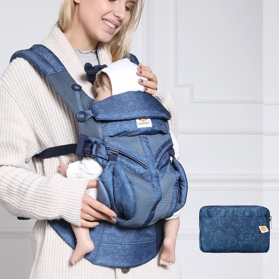 Porte Bébé - BreathBabyBag™ - Bleuprint - Mon paradis de bébé