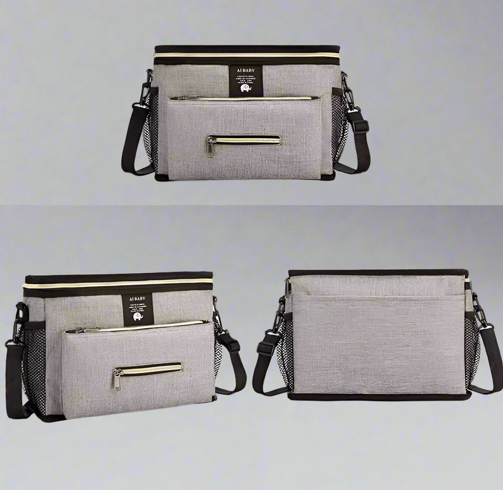 Sac à Langer - BabyTravel™ - Gris - Mon paradis de bébé