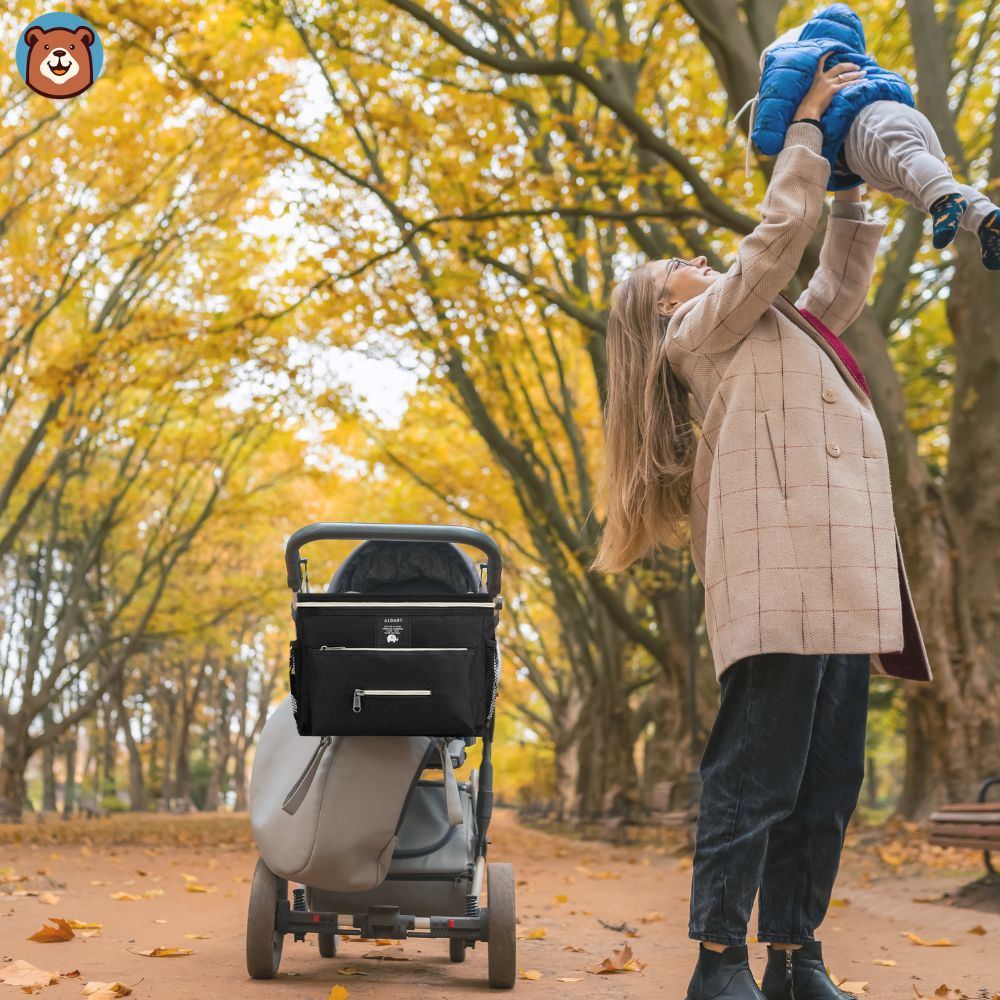 Sac à Langer - BabyTravel™ - Noir - Mon paradis de bébé