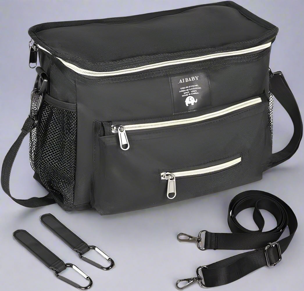 Sac à Langer - BabyTravel™ - Noir - Mon paradis de bébé