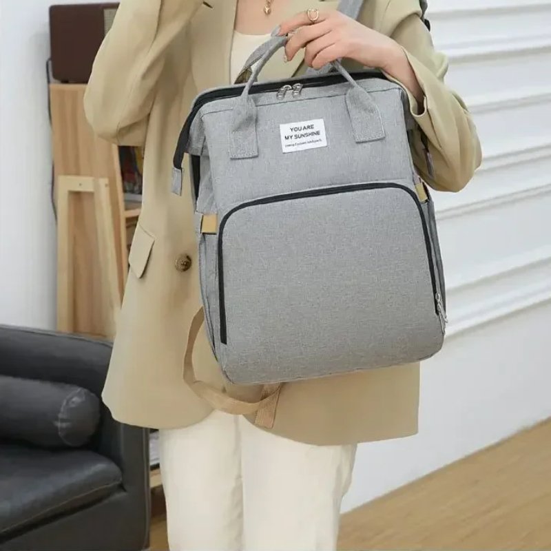 Sac à langer sac à dos - BigBackpack™ - Gris - Mon paradis de bébé