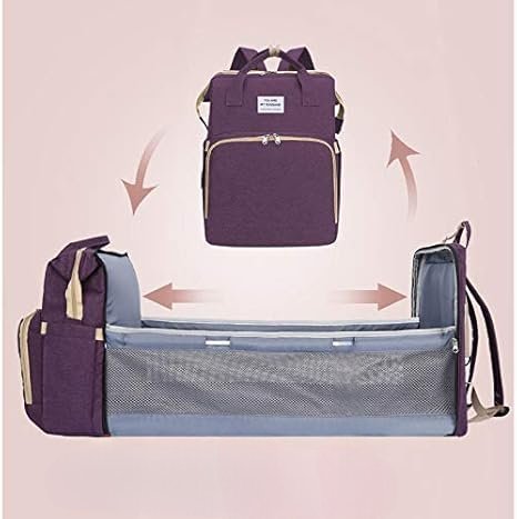 Sac à langer sac à dos - BigBackpack™ - Violet - Mon paradis de bébé