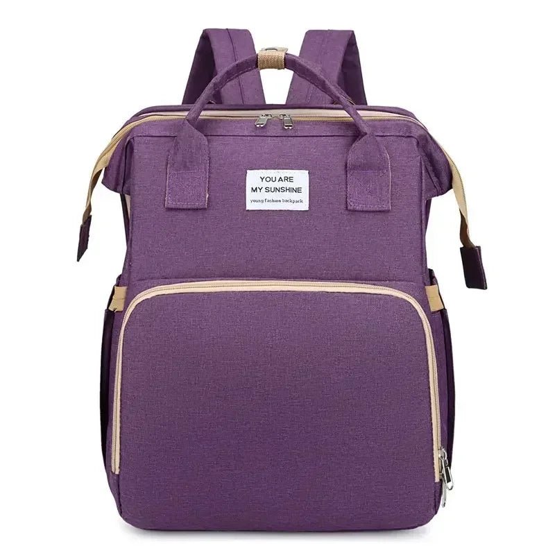 Sac à langer sac à dos - BigBackpack™ - Violet - Mon paradis de bébé