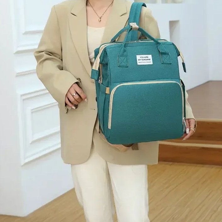 Sac de Voyage - BigBackpack™ - Vert - Mon paradis de bébé